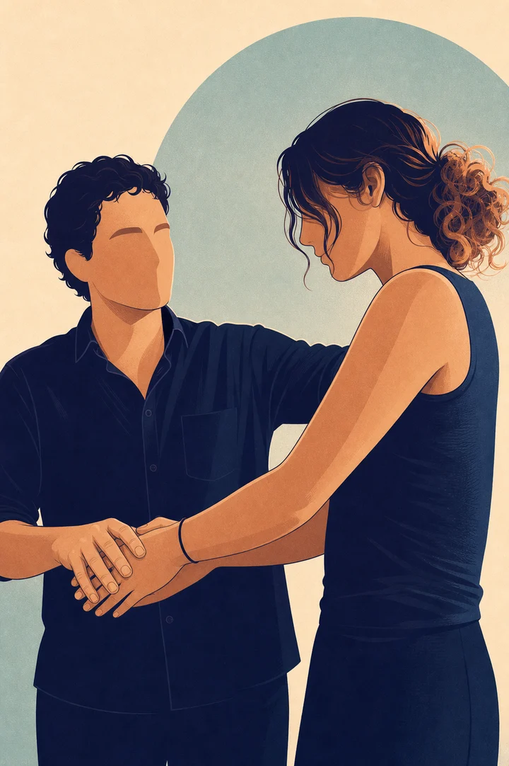 L'induction avec les mains aimantées — illustration instructive